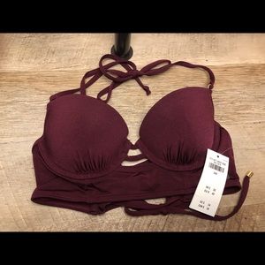 NWT : Abercrombie push up bikini top. 34A